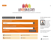 Tablet Screenshot of lebongite.com